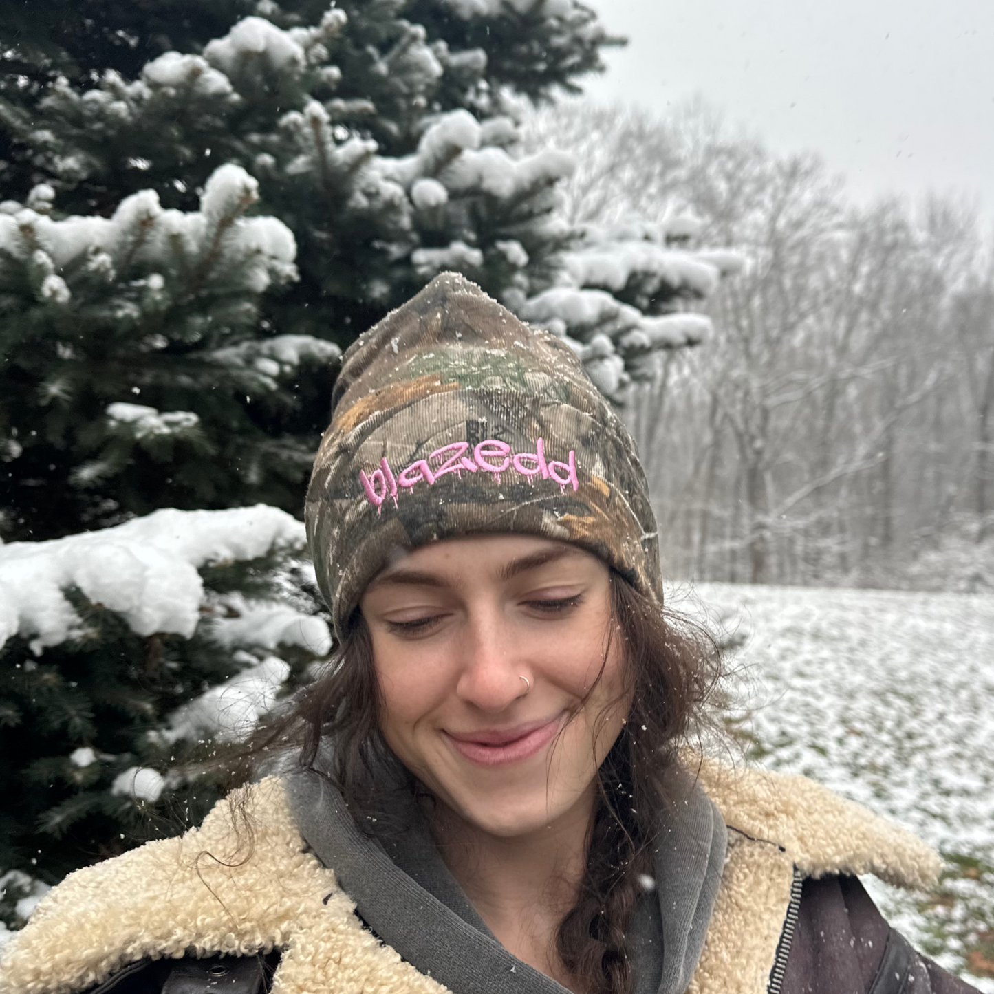 CAMO BLAZEDD BEANIE