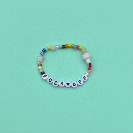 FUCK OFF BRACELET