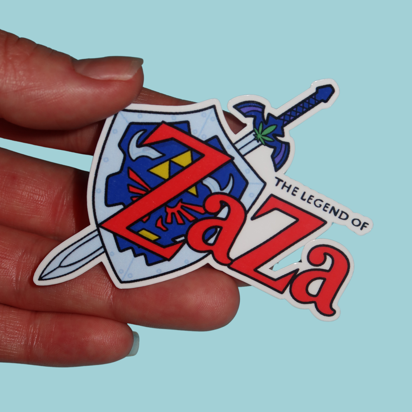 LEGEND OF ZAZA STICKER