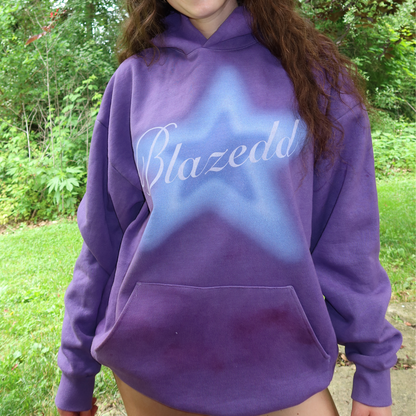 PURPLE BLAZEDD STAR HOODIE ⭐️