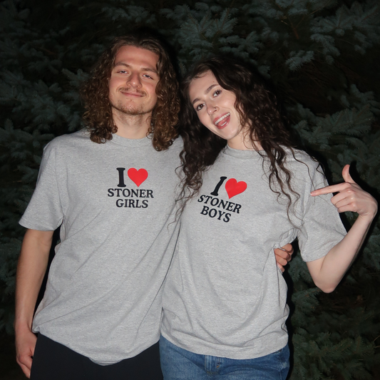 I LOVE STONER GIRLS / BOYS TEE SHIRT