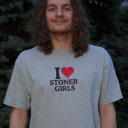 I LOVE STONER GIRLS / BOYS TEE SHIRT
