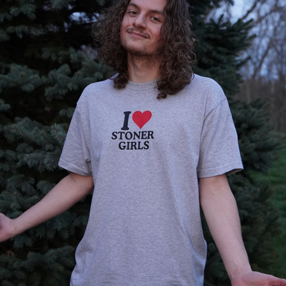 I LOVE STONER GIRLS / BOYS TEE SHIRT