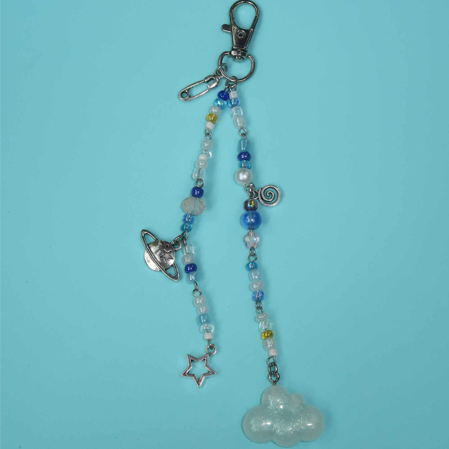 BEADED KEYCHAIN / PURSE CHARM