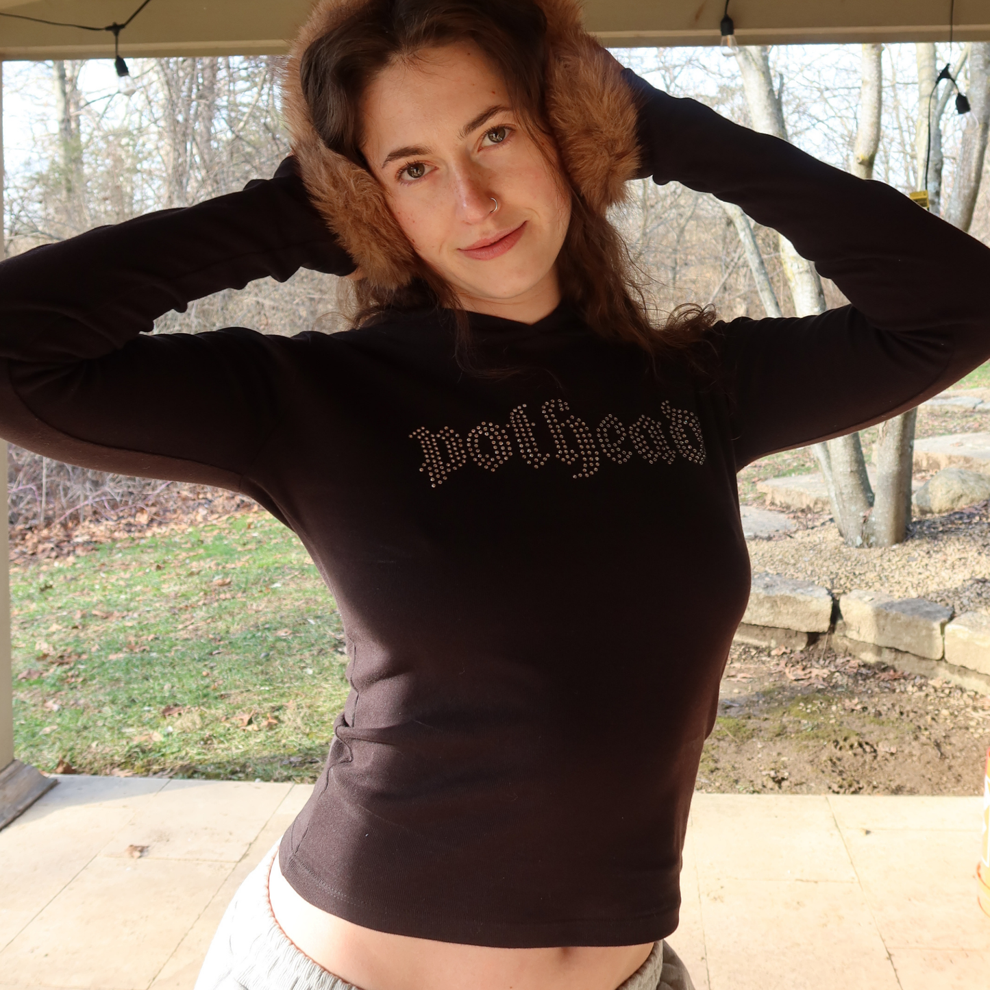 POTHEAD LONG SLEEVE HOODED SHIRT