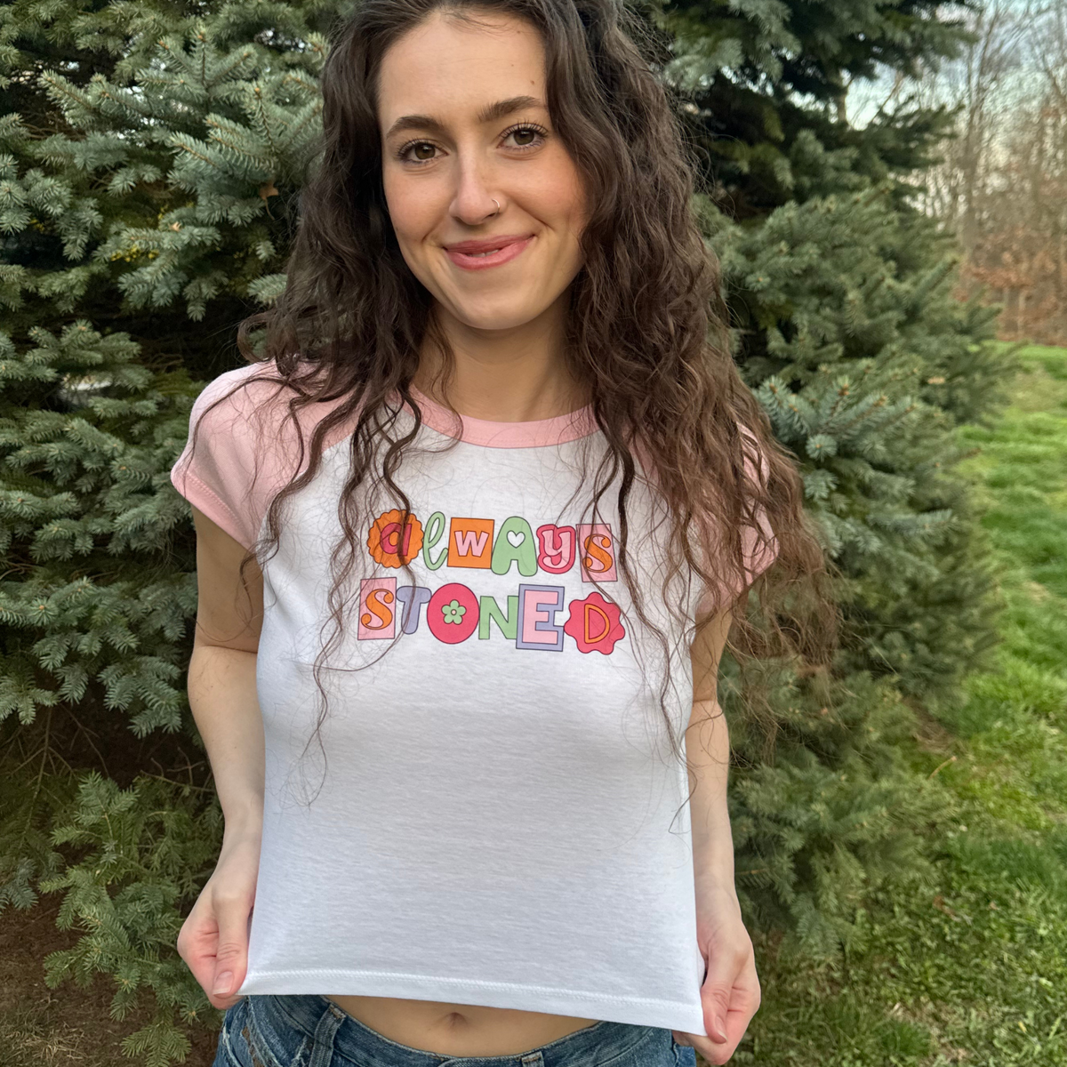 RTS ALWAY STONED BABY TEE