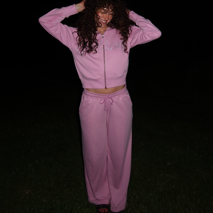 PINK POTHEAD SWEATPANTS
