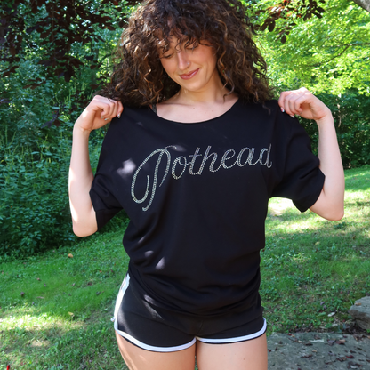 CURSIVE POTHEAD TEE