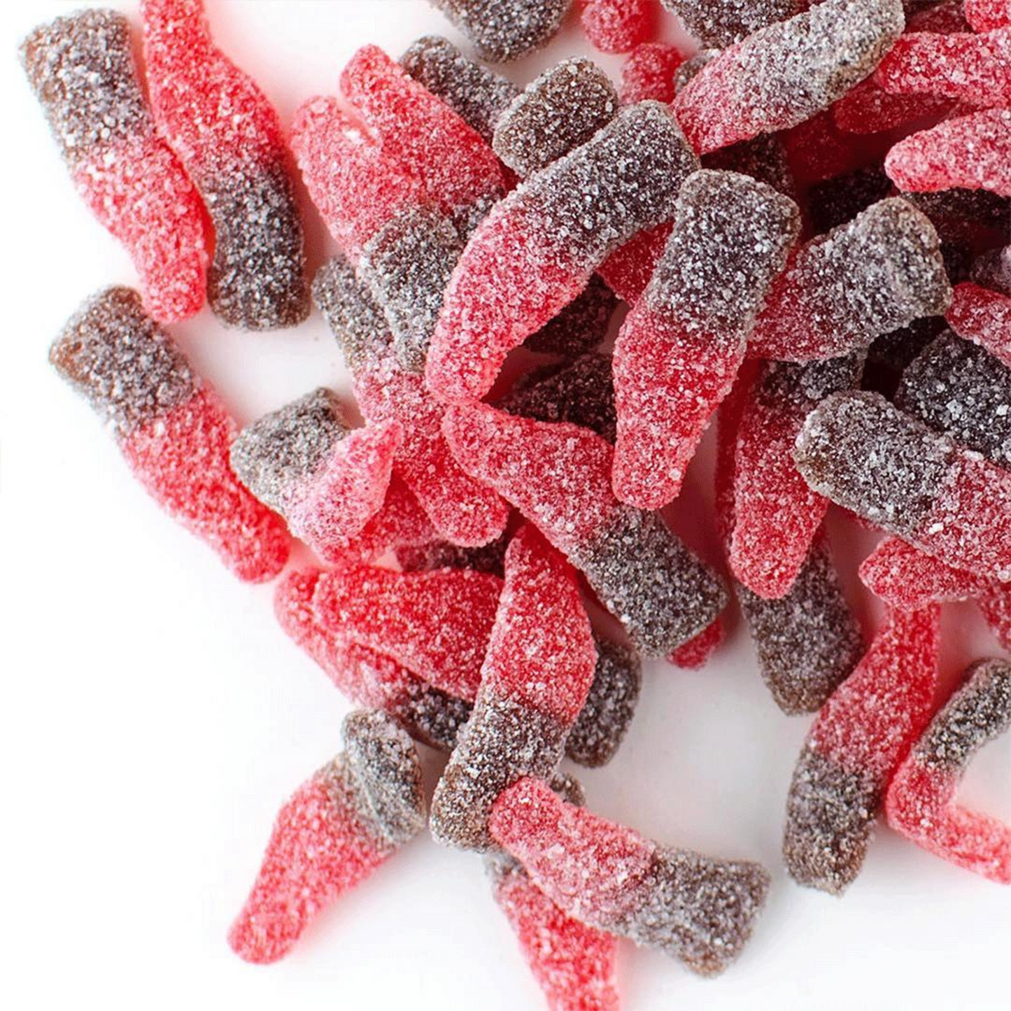 SOUR CHERRY COLA BOTTLE GUMMIES