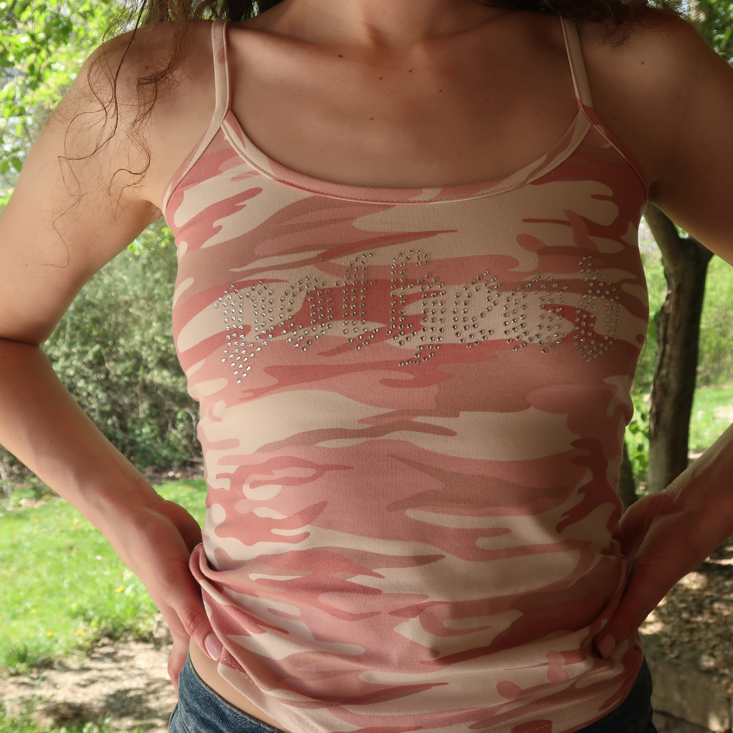 CAMO POTHEAD TANK TOP