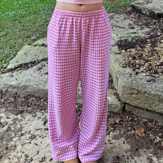 STONED & SLEEPY FLANNEL LOUNGE PANTS