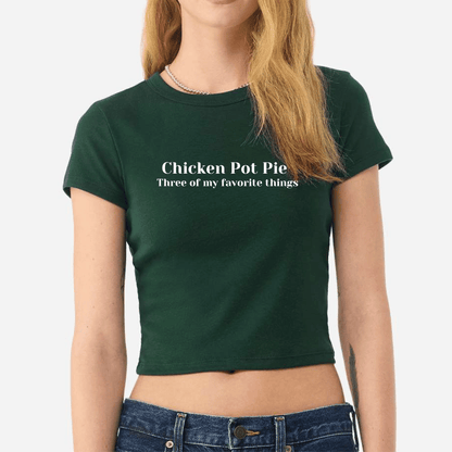 CHICKEN POT PIE BABY TEE