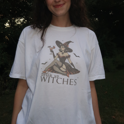 DRINK UP WITCHES TEE