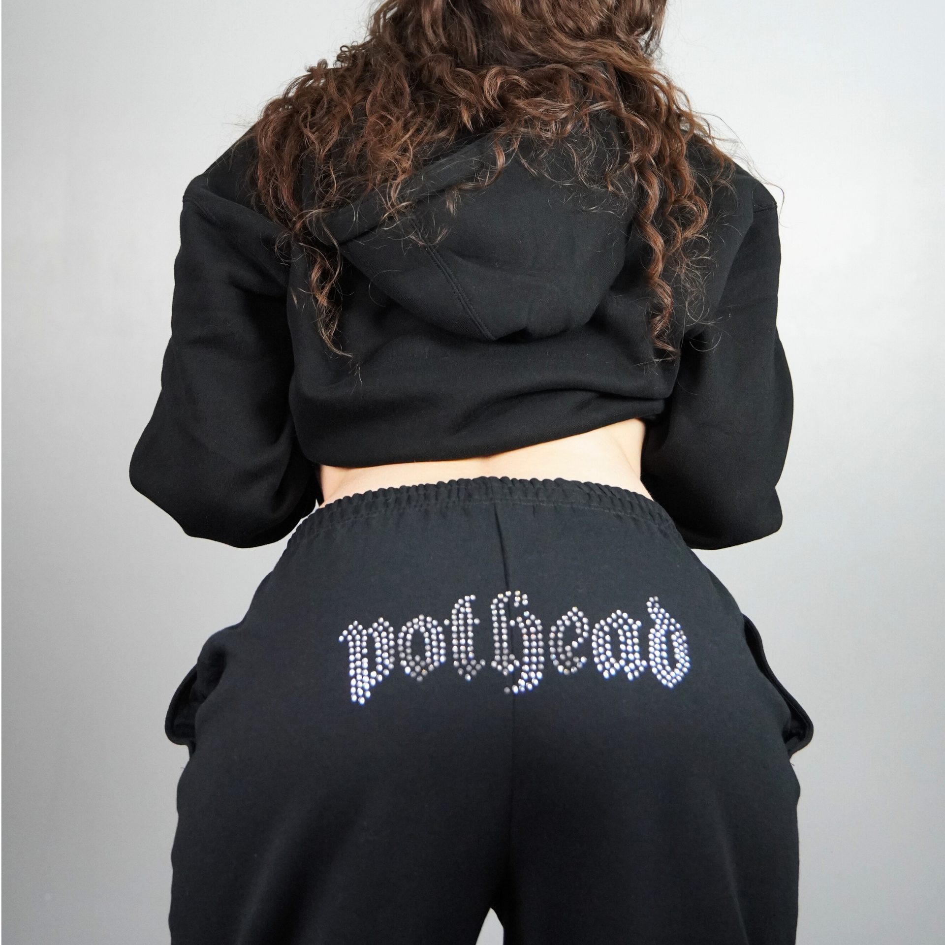 POTHEAD RHINESTONE SWEATPANTS – BLAZEDDBRAND