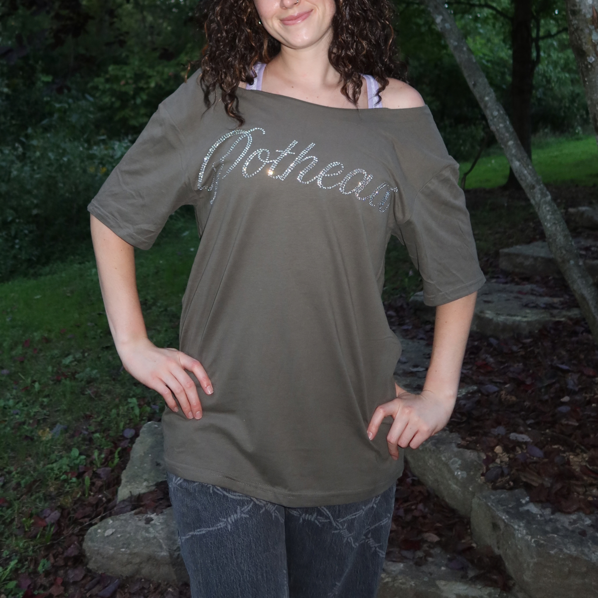 CURSIVE POTHEAD TEE