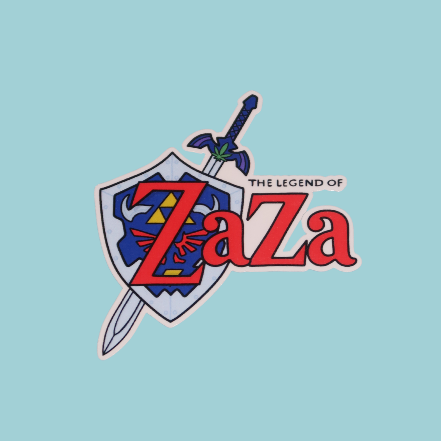 LEGEND OF ZAZA STICKER