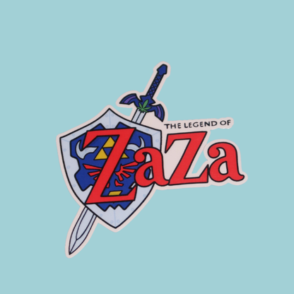 LEGEND OF ZAZA STICKER