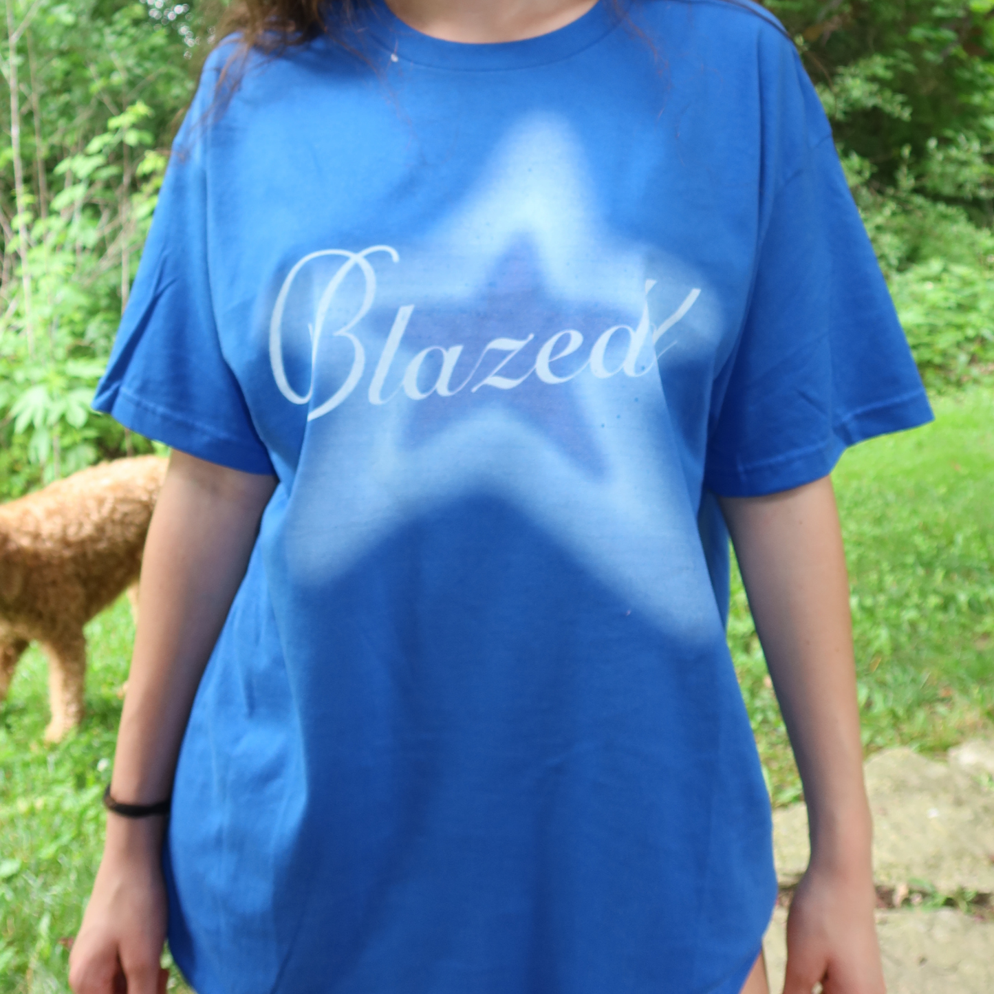 BLUE BLAZEDD STAR TEE ⭐️
