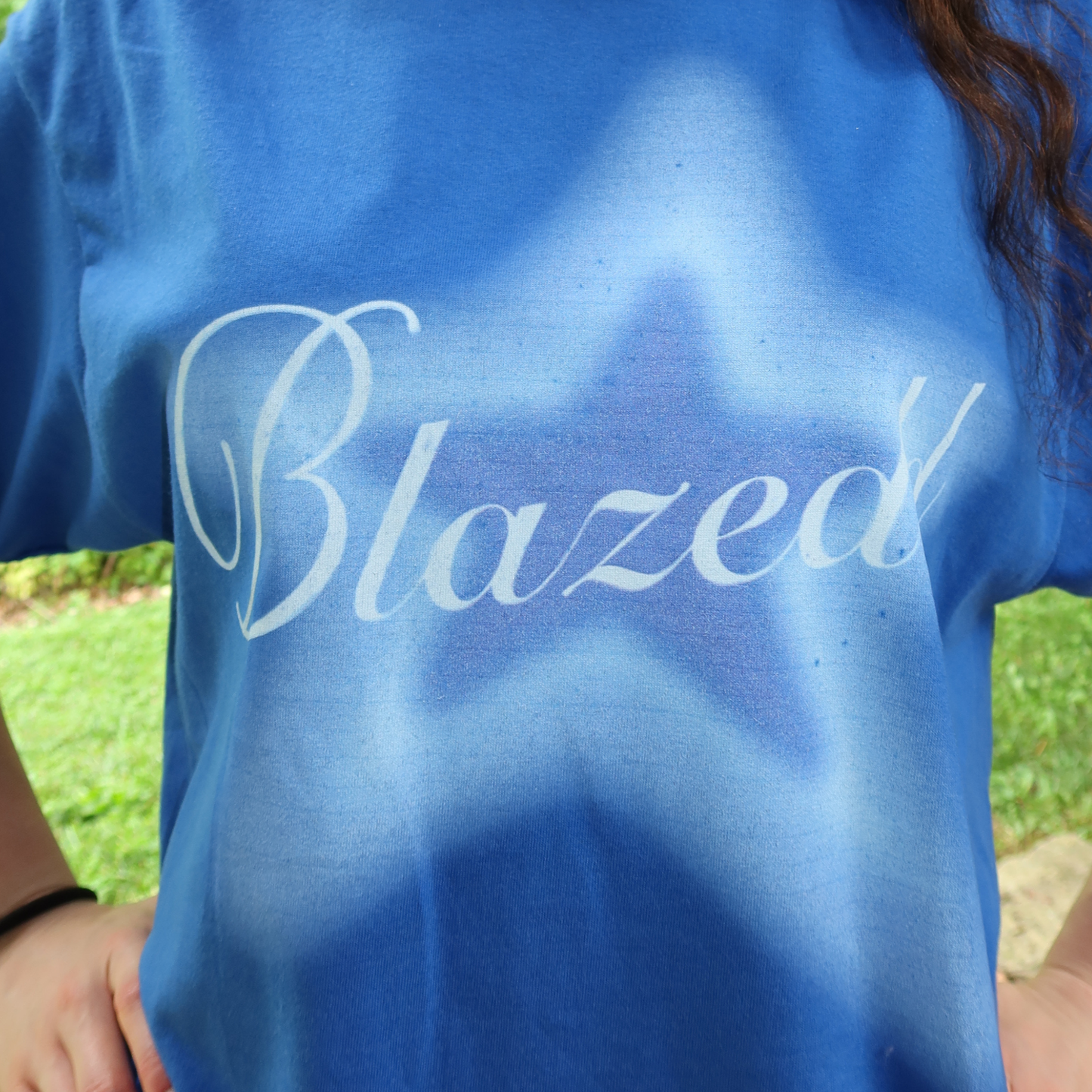BLUE BLAZEDD STAR TEE ⭐️