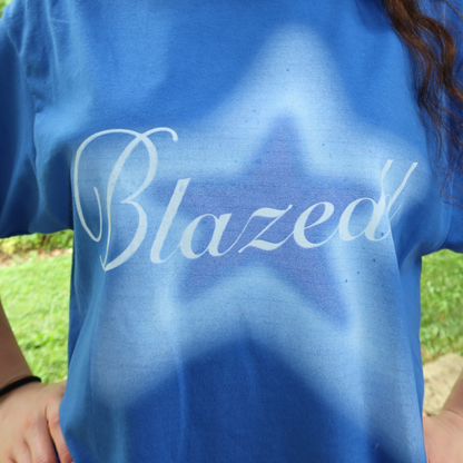 BLUE BLAZEDD STAR TEE ⭐️