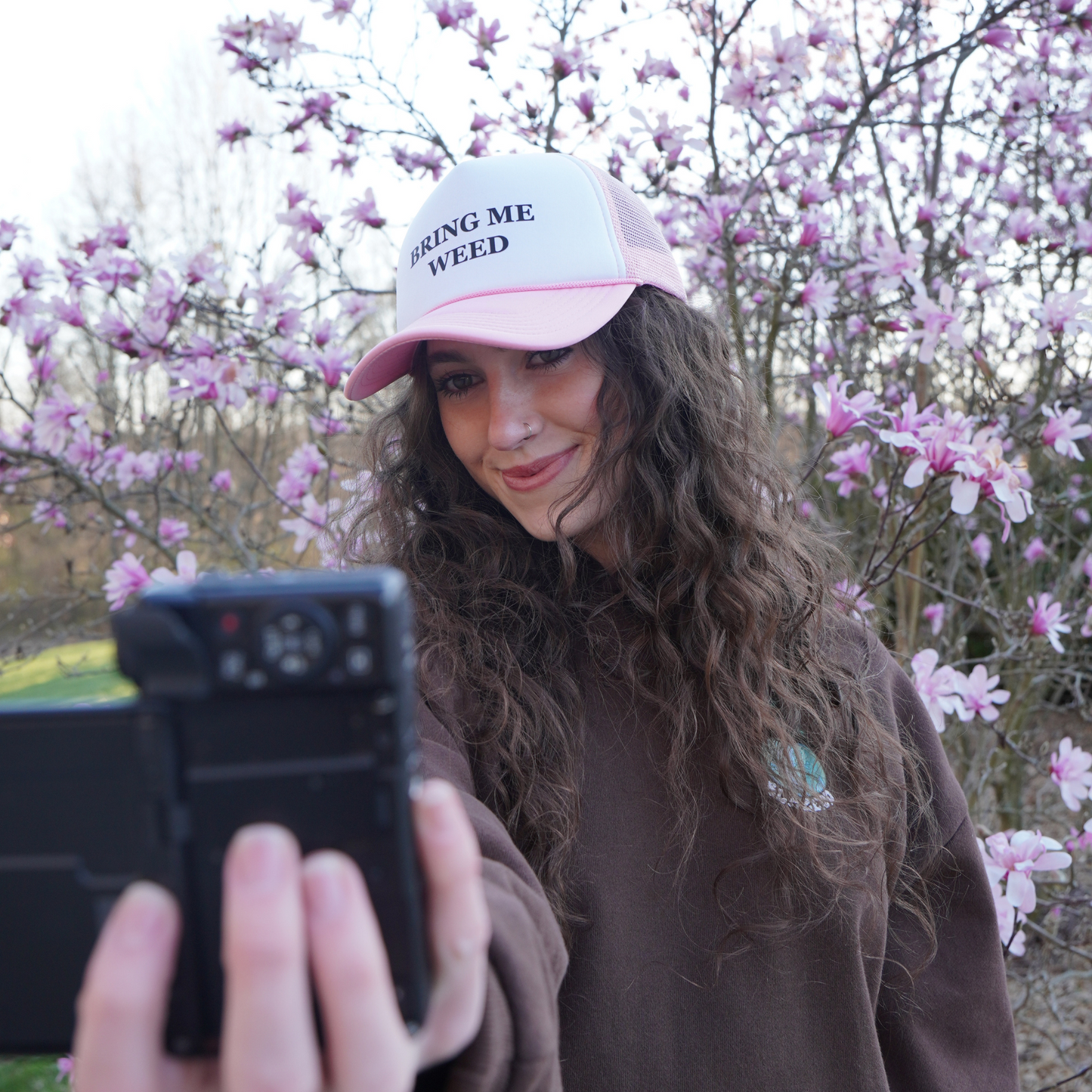 BRING ME WEED TRUCKER HAT