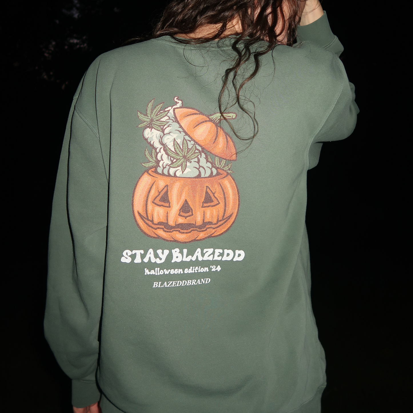 PUMPKIN HEAD SWEATSHIRT