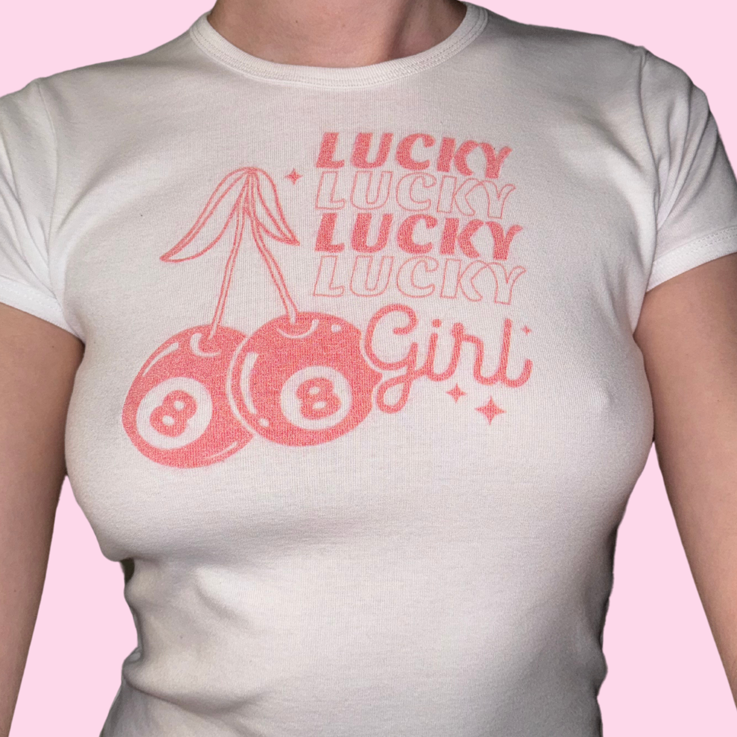 LUCKY GIRL BABY TEE