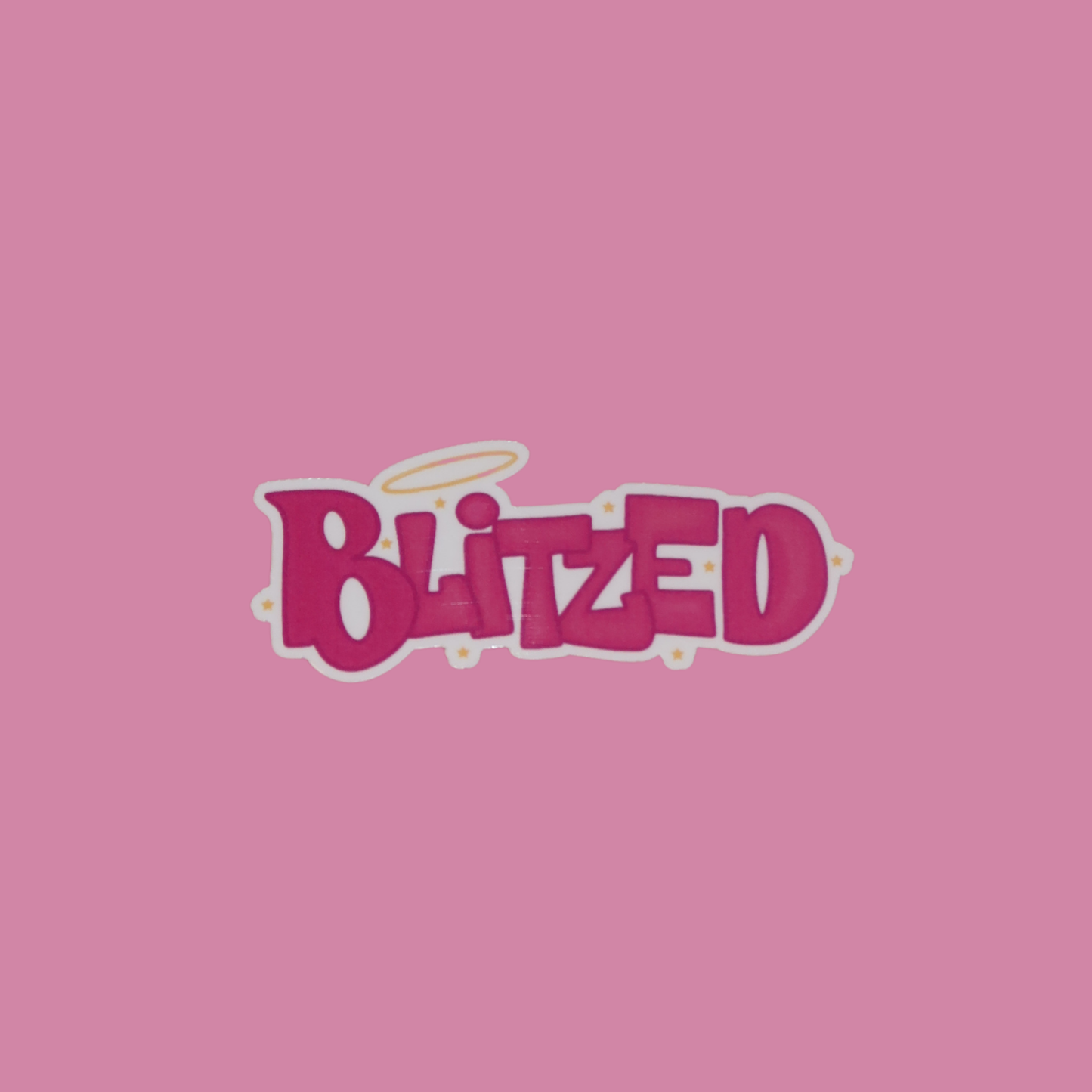 BLITZED STICKER