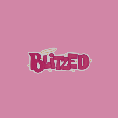 BLITZED STICKER
