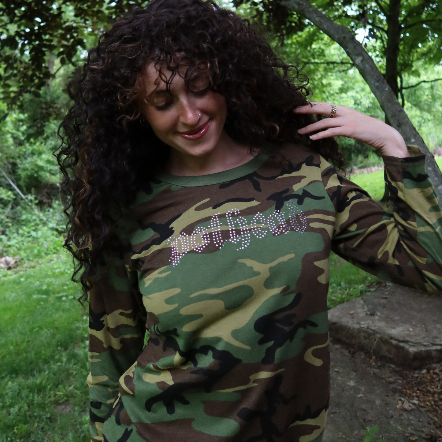 CAMO POTHEAD LONG SLEEVE