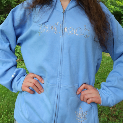 BABY BLUE POTHEAD JACKET