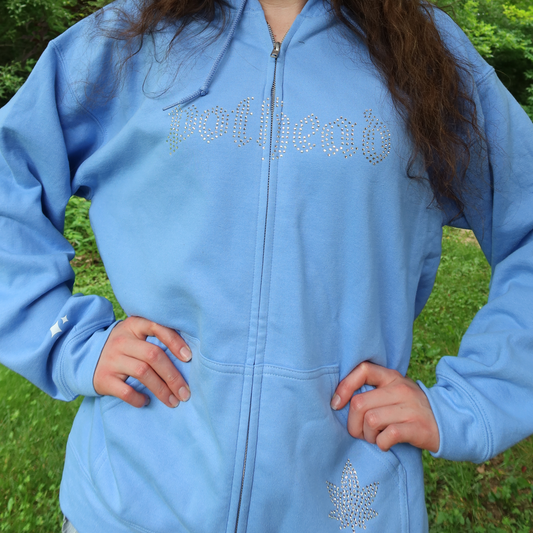 BABY BLUE POTHEAD JACKET