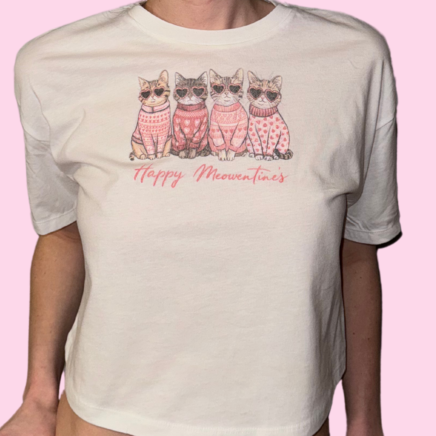 MEOWENTINES TEE