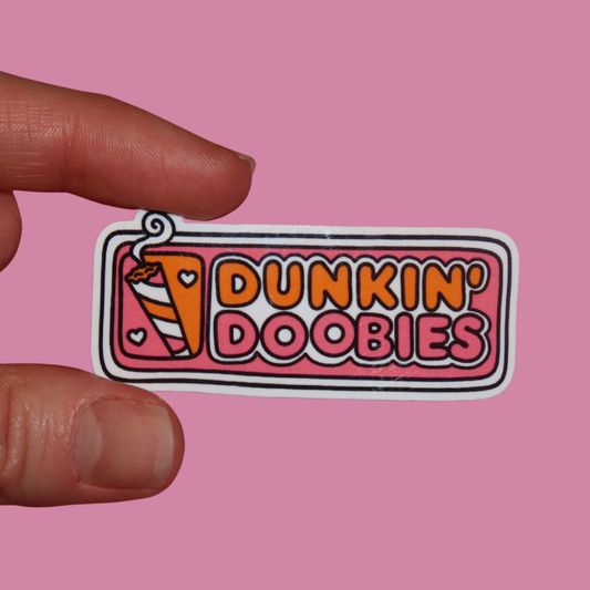 DUNKIN DOOBIES STICKER