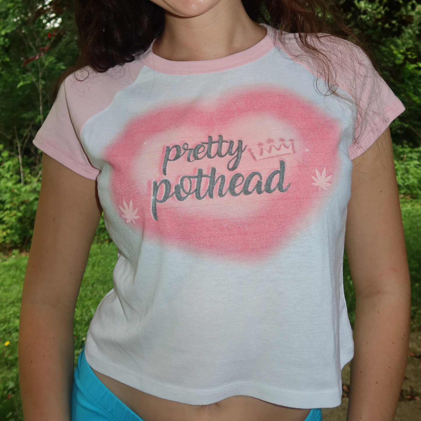 PRETTY POTHEAD BABY TEE