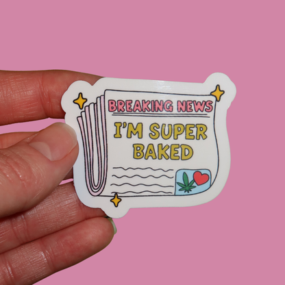 BREAKING NEWS STICKER