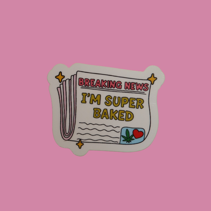 BREAKING NEWS STICKER