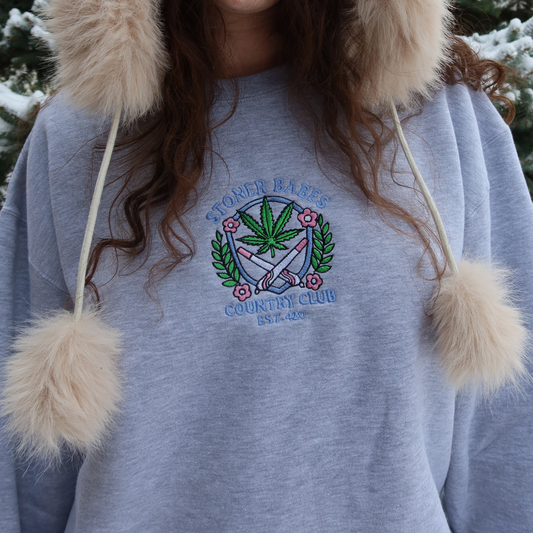 420 COUNTRY CLUB CREWNECK