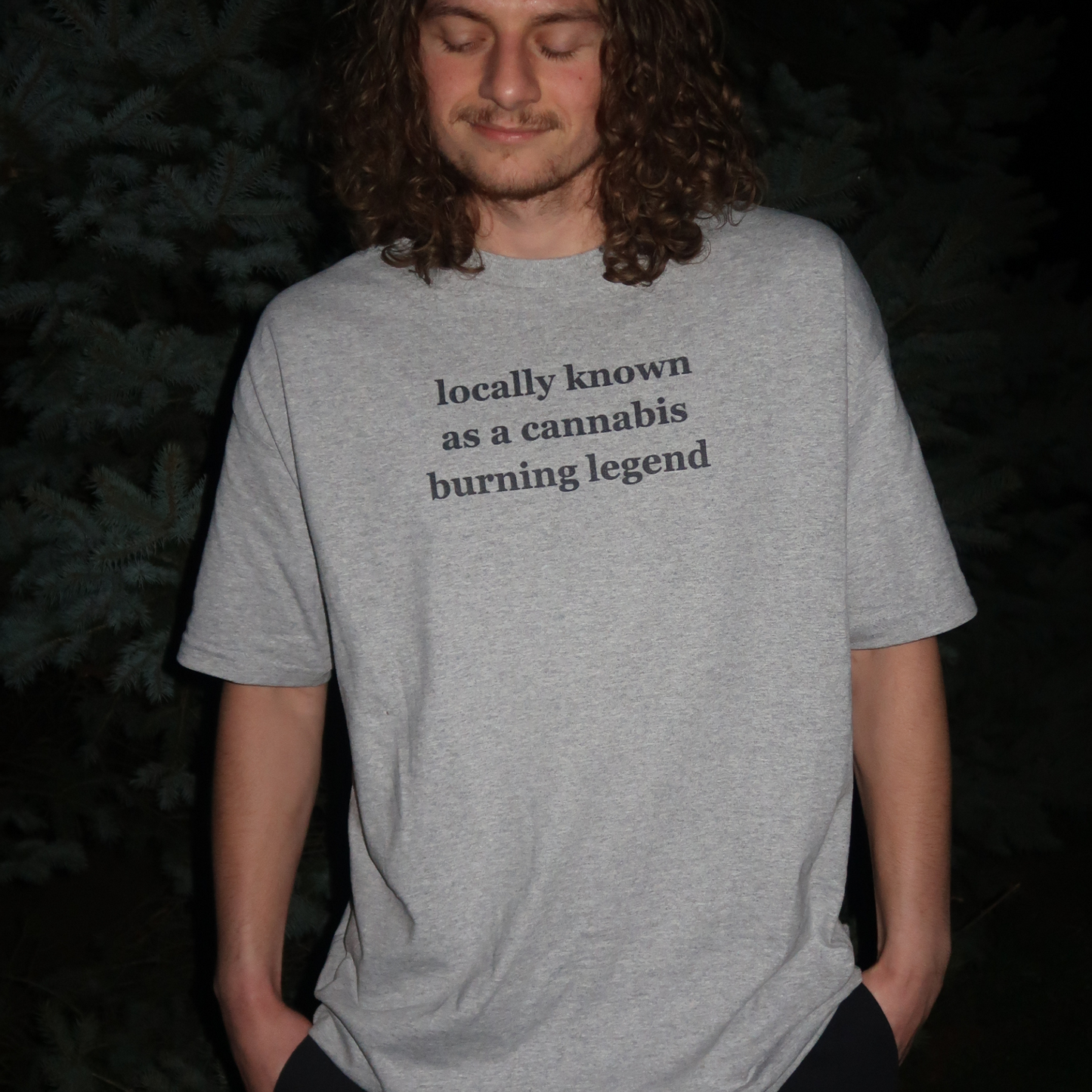 CANNABIS BURNING LEGEND TEE SHIRT