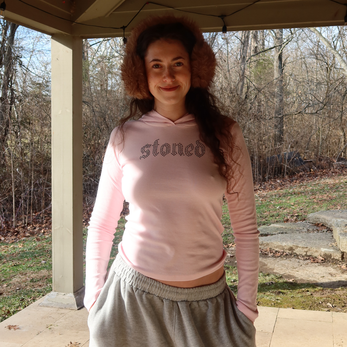 POTHEAD LONG SLEEVE HOODED SHIRT