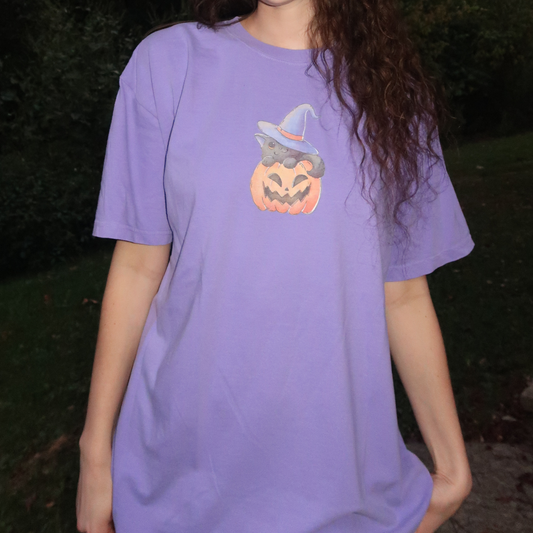 SPOOKY KITTEN TEE