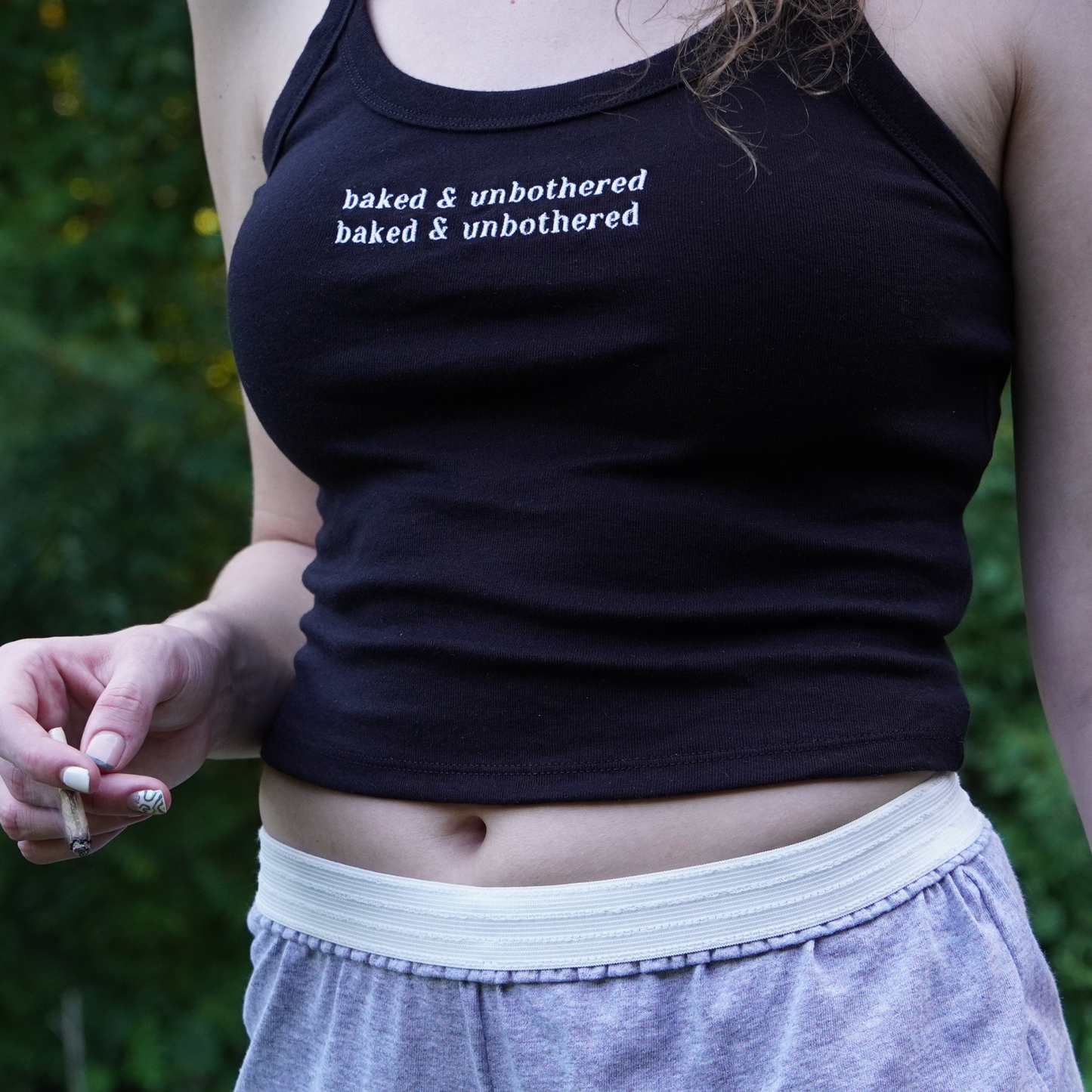 BAKED & UNBOTHERED TANK TOP