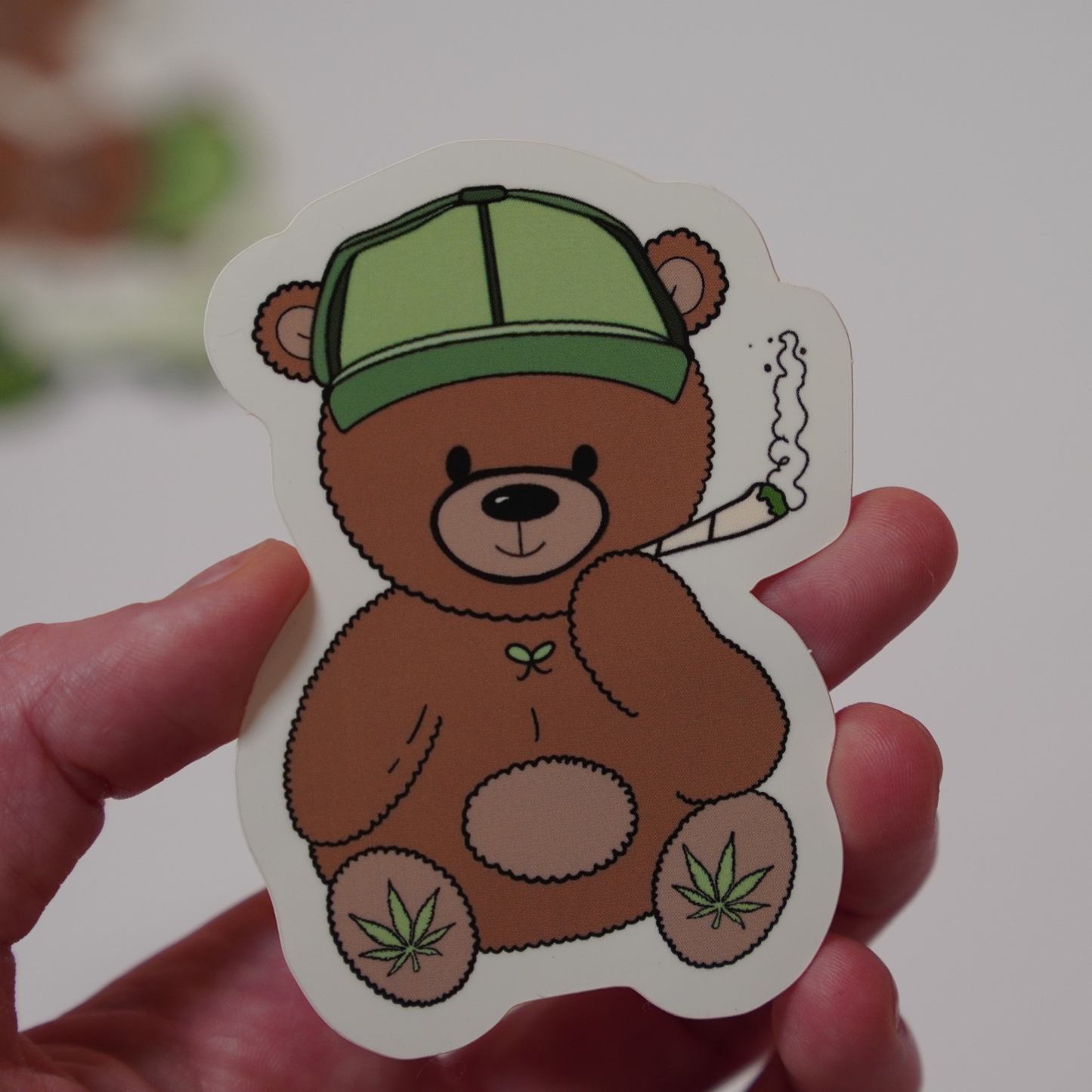 BLAZEDD BEAR STICKER